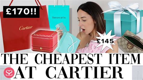 what is the cheapest thing you can buy from cartier|cheapest country to buy cartier.